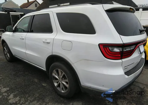2016 Dodge Durango Limited from USA, damaged, VIN 1C4RDJDG7GC340800